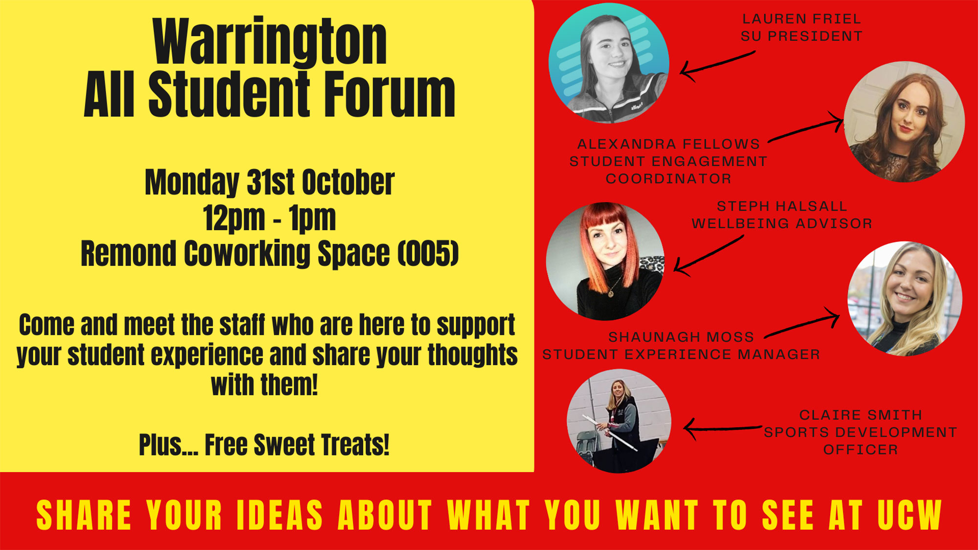 University Centre Warrington – All Student Forum