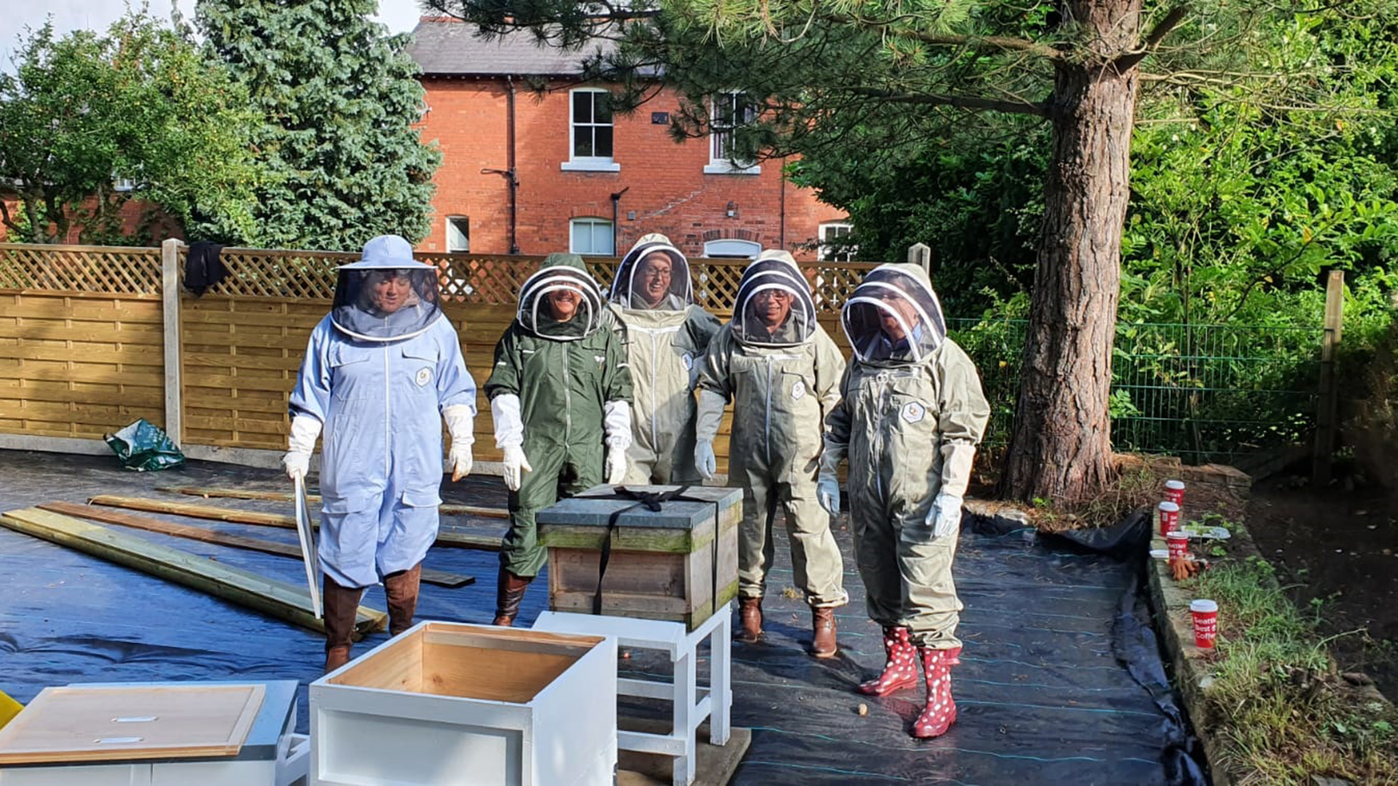 The University of Chester Beehives