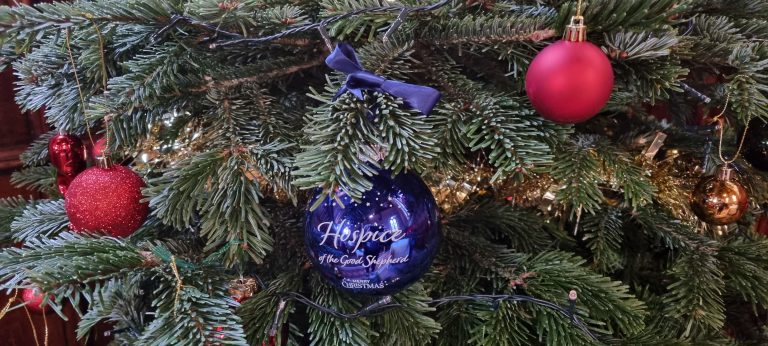 The University of Chester support The Hospice Christmas Bauble Appeal
