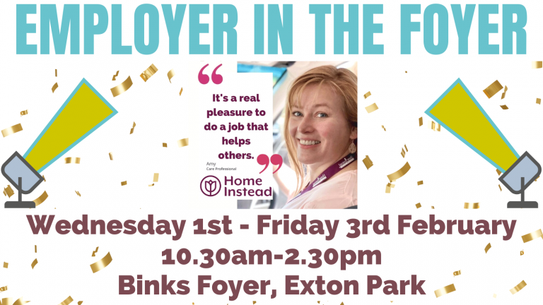 Employer in the Foyer – Home Instead Chester
