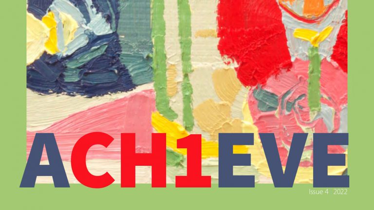 Have your artwork featured in alumni magazine ACH1EVE
