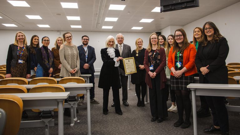 University wins award to celebrate student safety initiative 