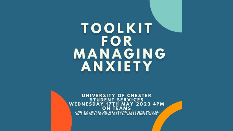 Toolkit for managing anxiety