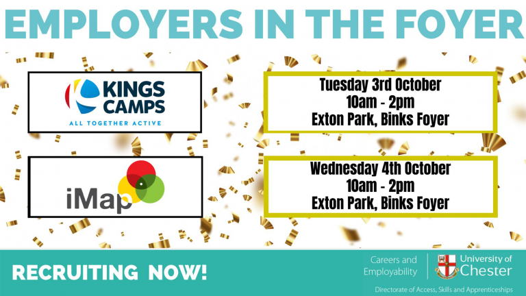 Employer In The Foyer: Kings Active Foundation/ Kings Camps