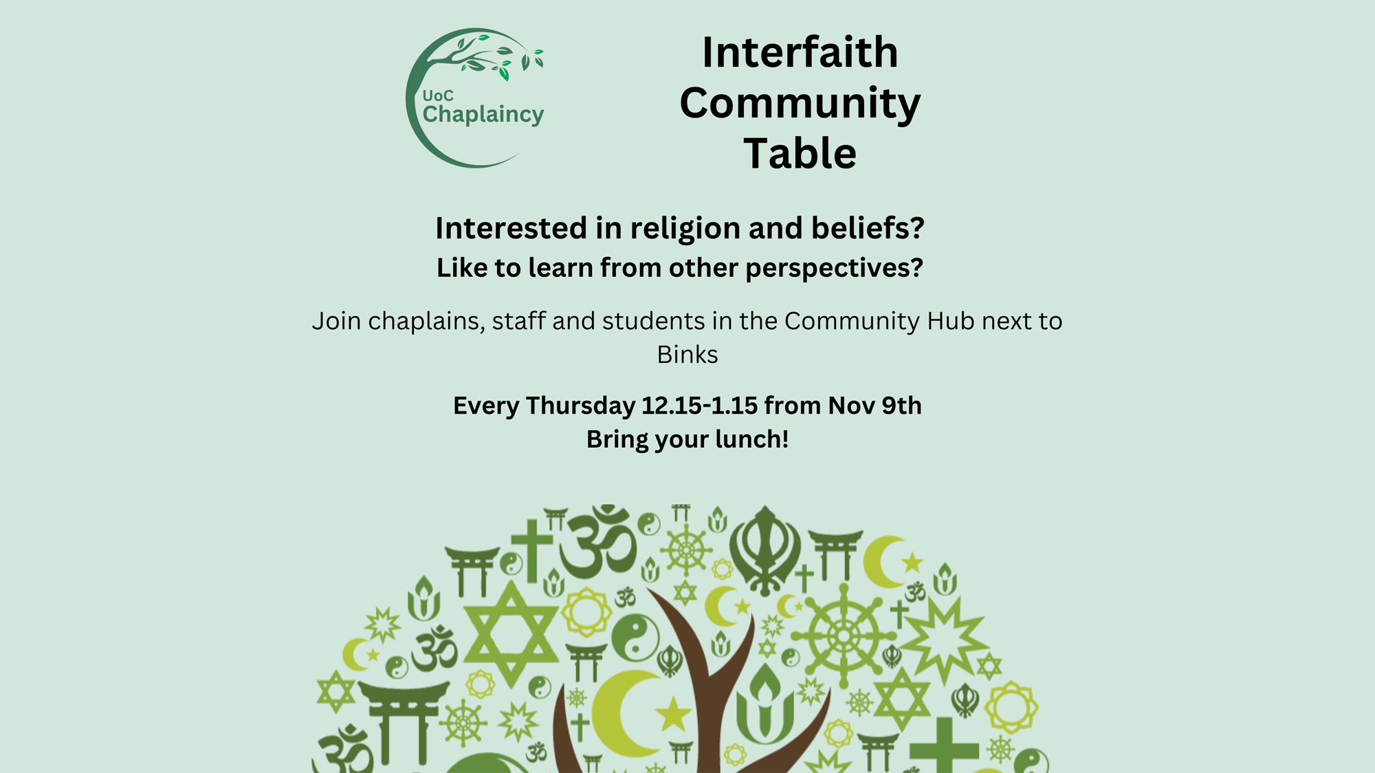 Interfaith Community Table