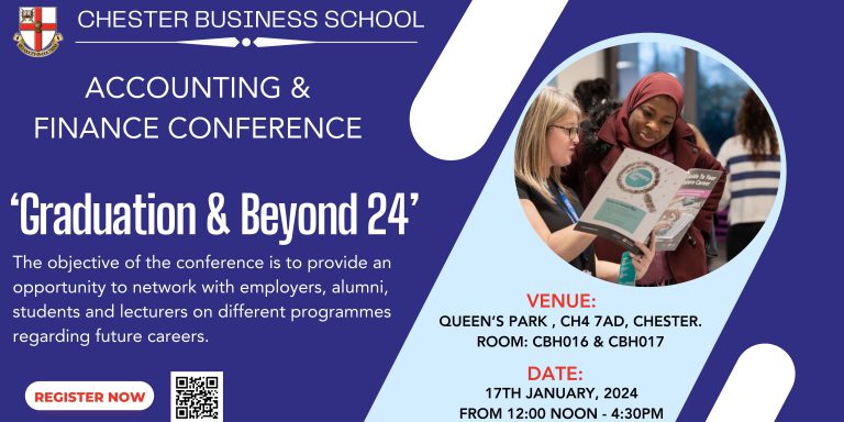 Accounting and Finance: Departmental Conference: Graduation & Beyond 24
