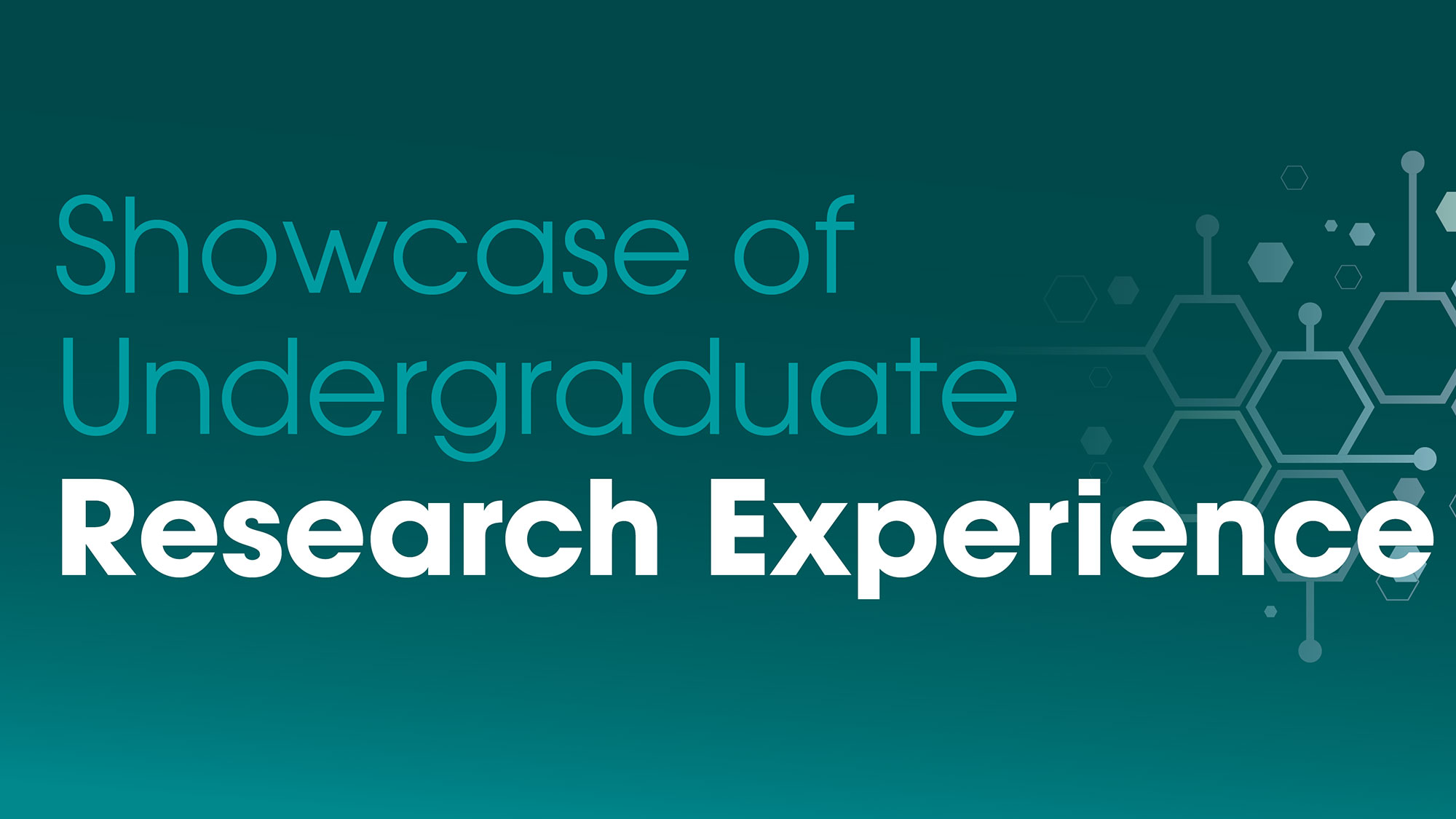 The Showcase of Undergraduate Research Experience (SURE) – applications now open