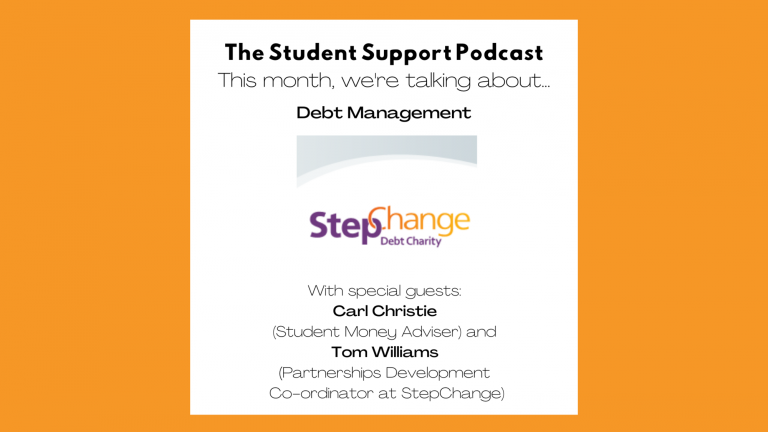 Student Support Podcast: Debt management