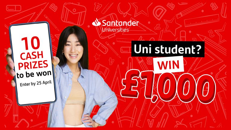 Win £1000 with Santander