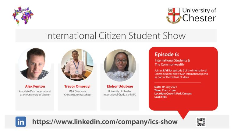 International Citizen Student Show Live at the Festival of Ideas: Episode 6 (live)