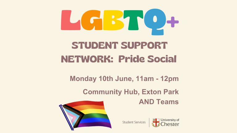 LGBTQ+ Student Support Network: Pride Social