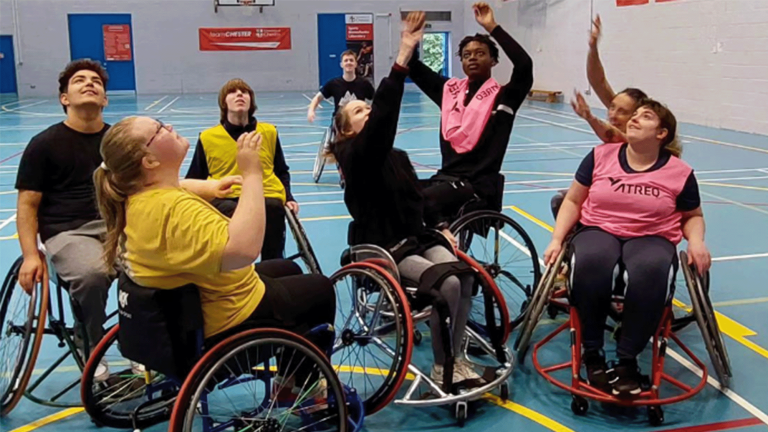 Active Campus: anyBody Can Wheelchair Basktball