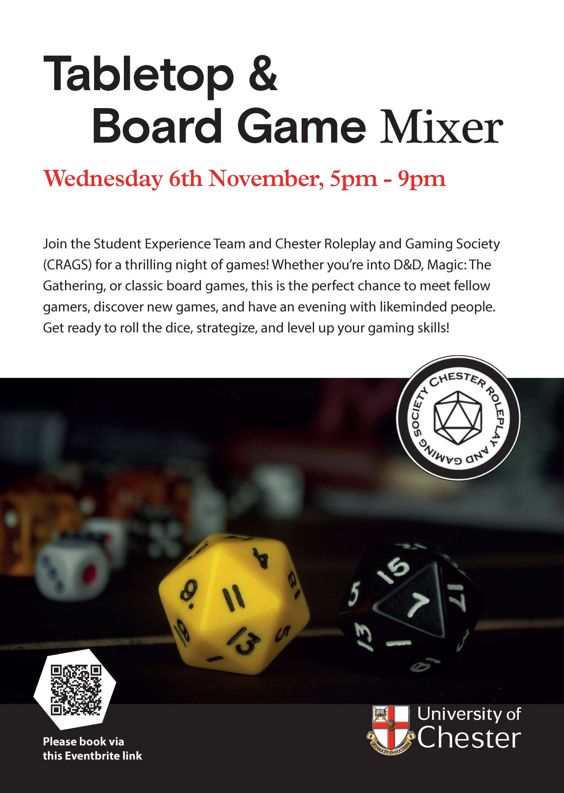 CRAGS Tabletop & Board Game Mixer