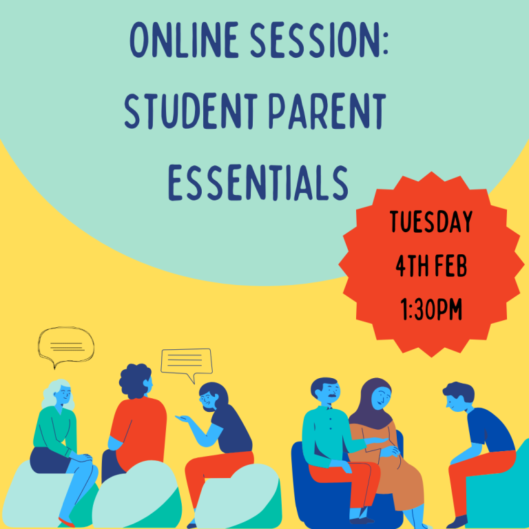 Wellbeing session: Student Parent Essentials  