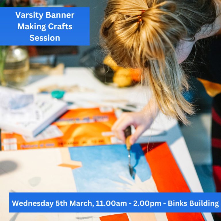 Varsity Banner Making – Crafts Session