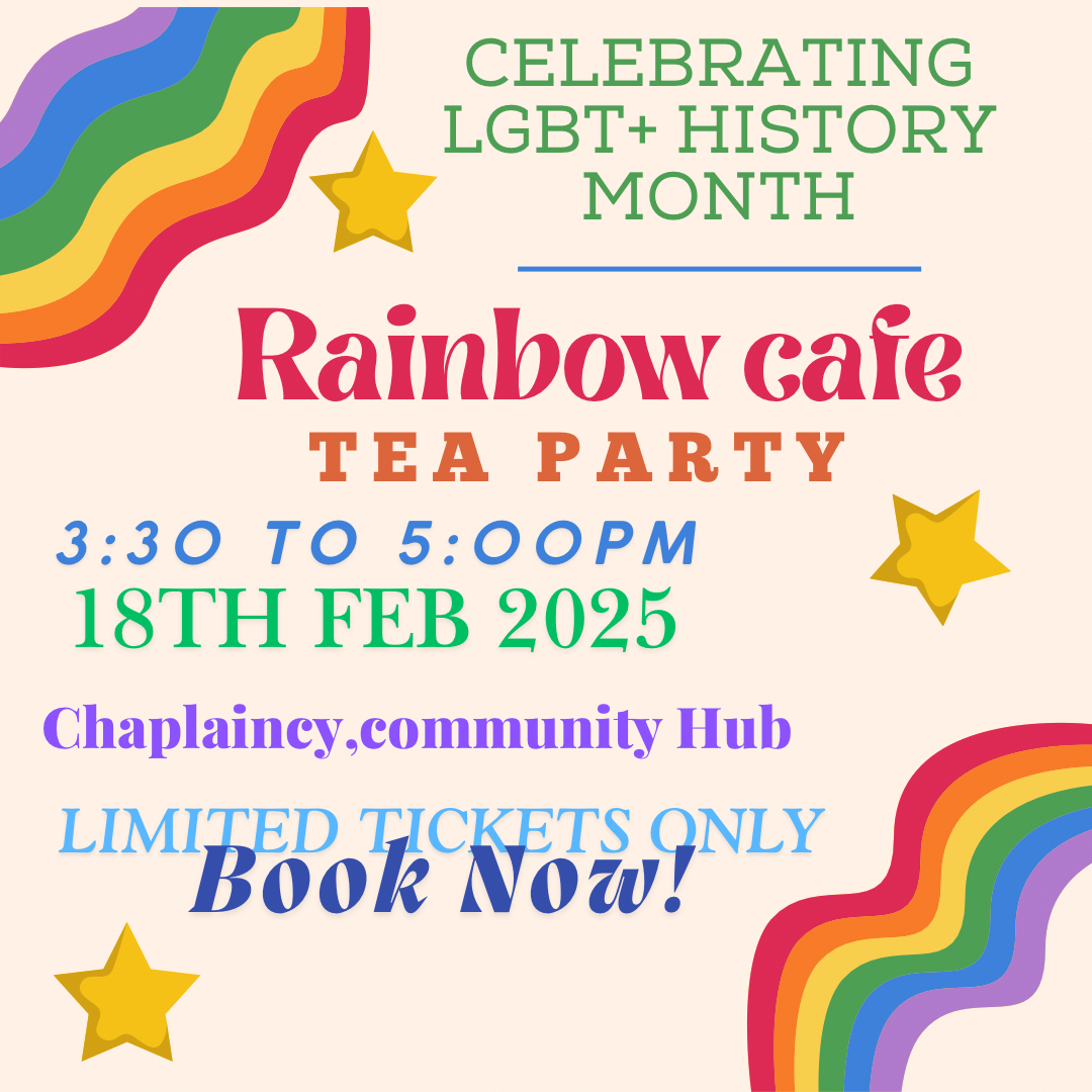 Rainbow Cafe Tea Party 