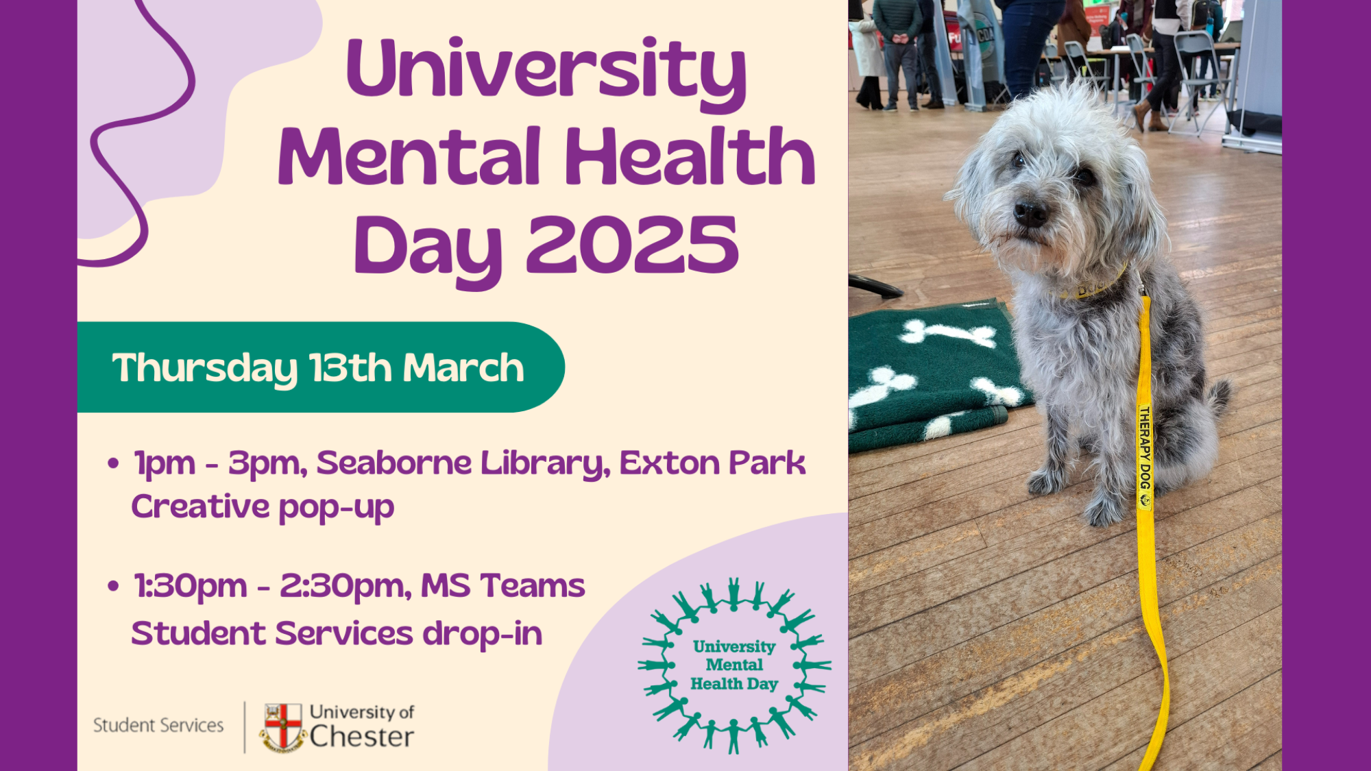 University Mental Health Day – Creative Pop Up