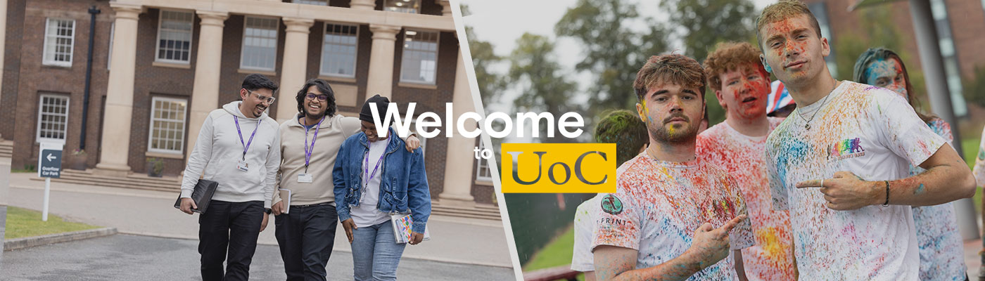 Welcome banner