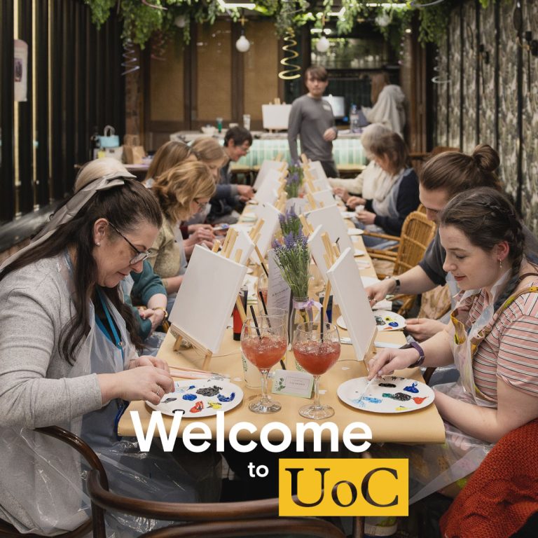 Welcome and Orientation: Sip & Paint