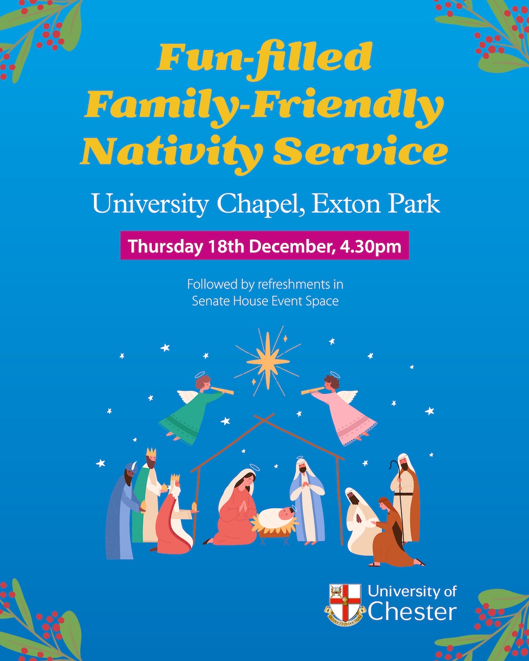 Fun-filled, family-friendly Nativity