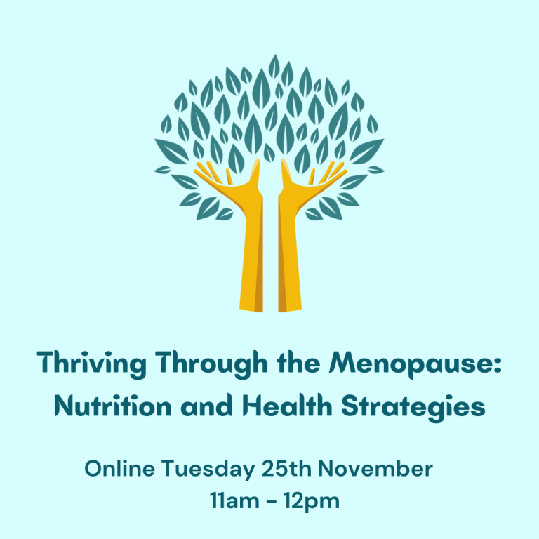 Thriving Through the Menopause: Nutrition and Health Strategies