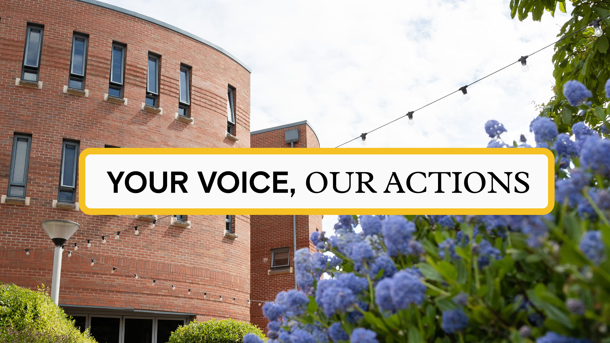 Your Voice, Our Actions: Term 1 2025/26