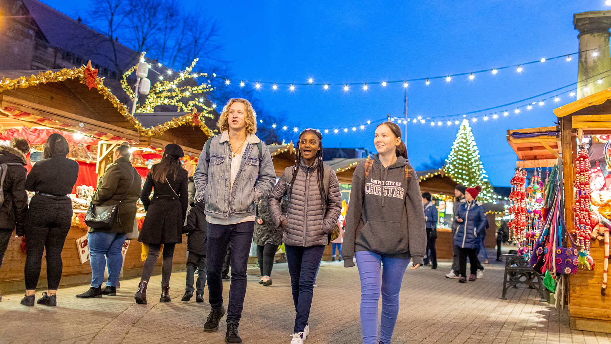 Winter night out safety