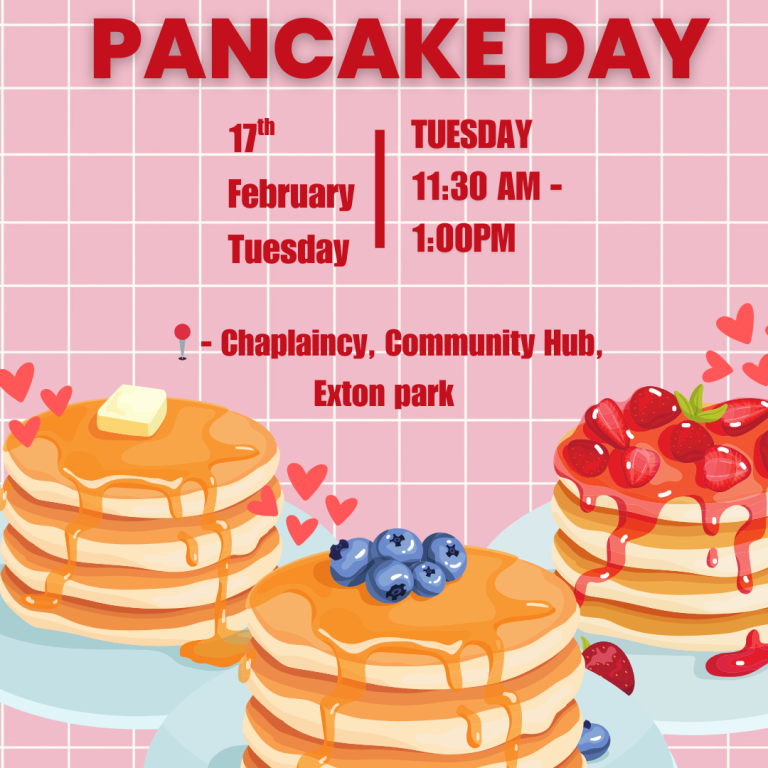 Pancake Day with Chaplaincy