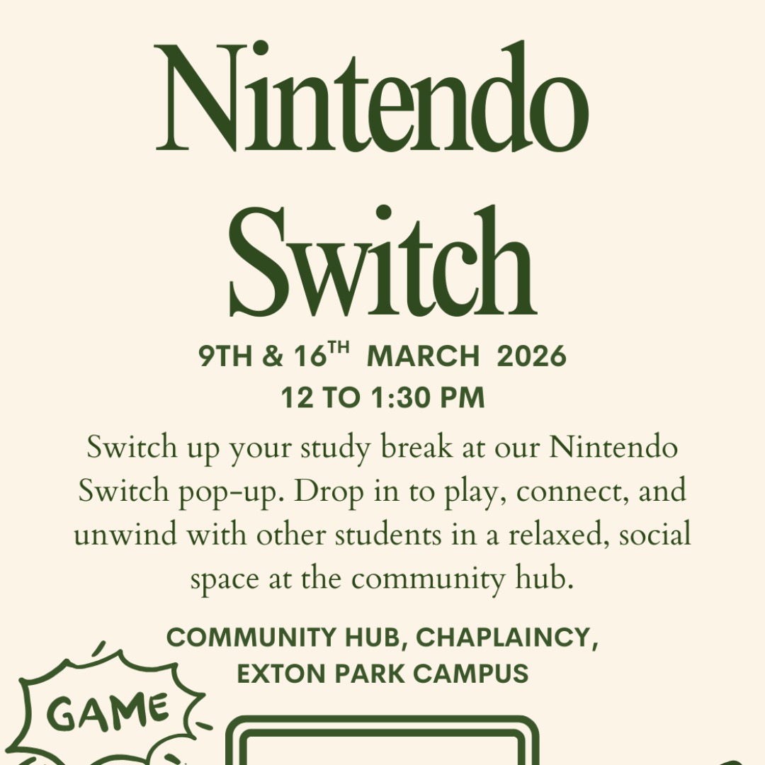 Chaplaincy: Nintendo Switch