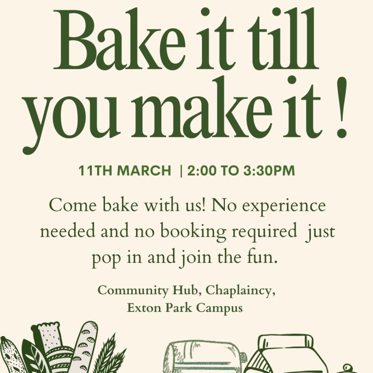 Chaplaincy: Bake it till you make it